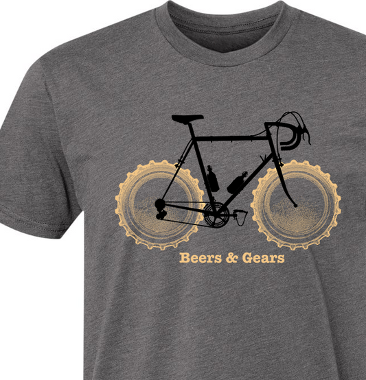 Cycling shirt and beer shirt combo for riders who love craft beer