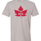 Front view of sand Here For Beer graphic tee