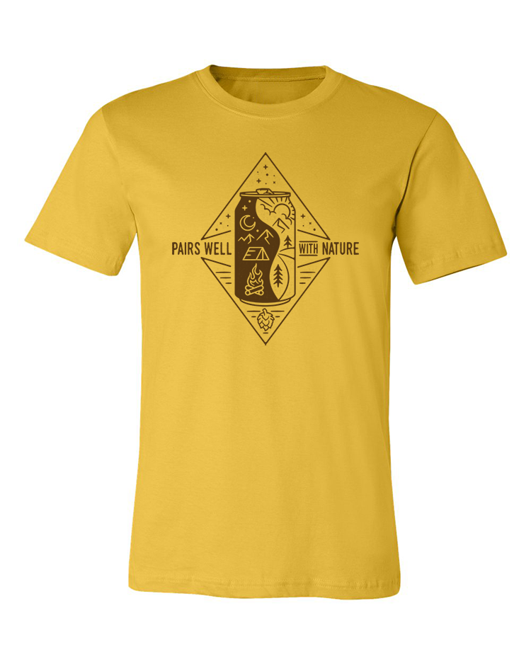 Pairs Well With Nature - Cotton Yellow