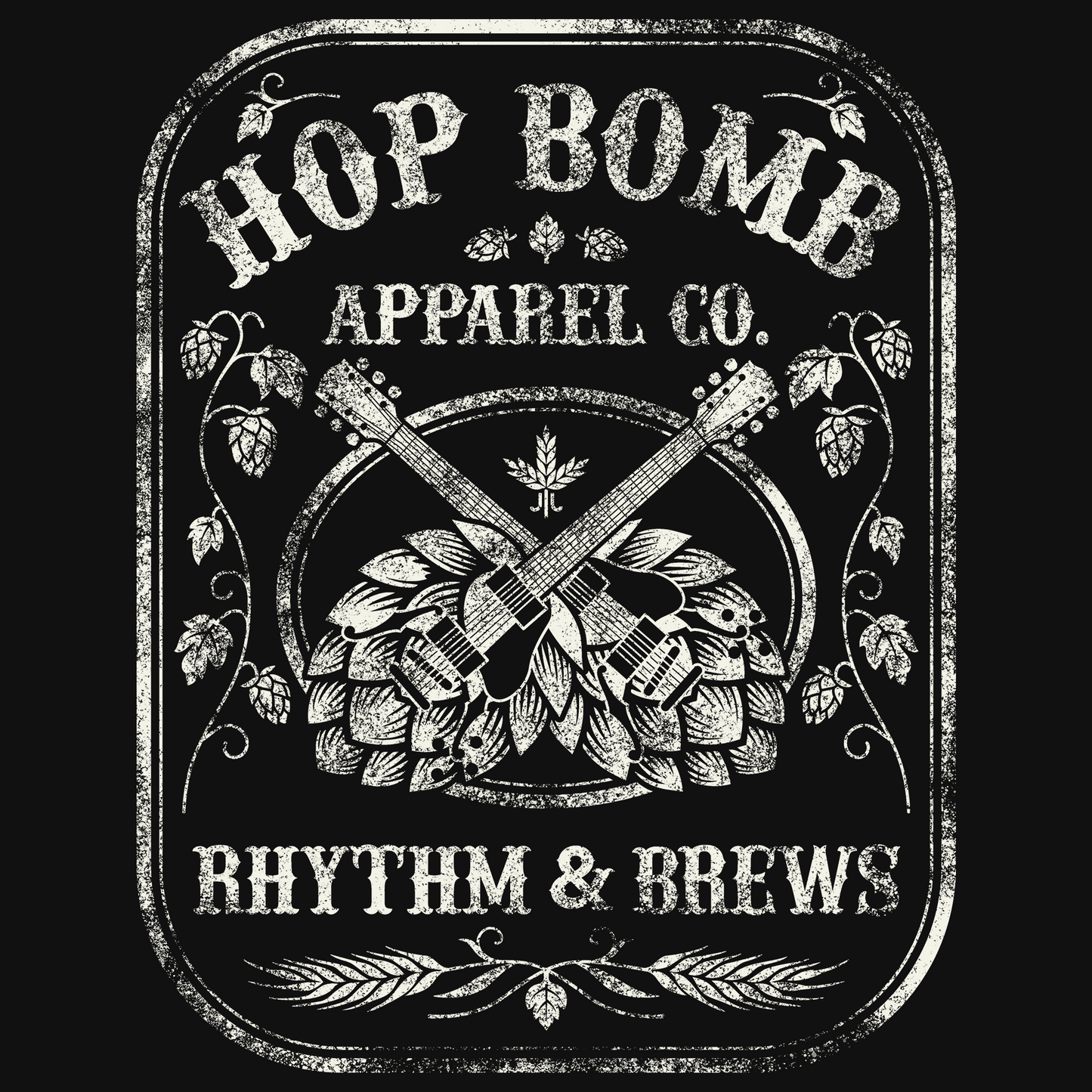 Vintage music-inspired graphic for craft beer lovers, live music fans, and concert goers
