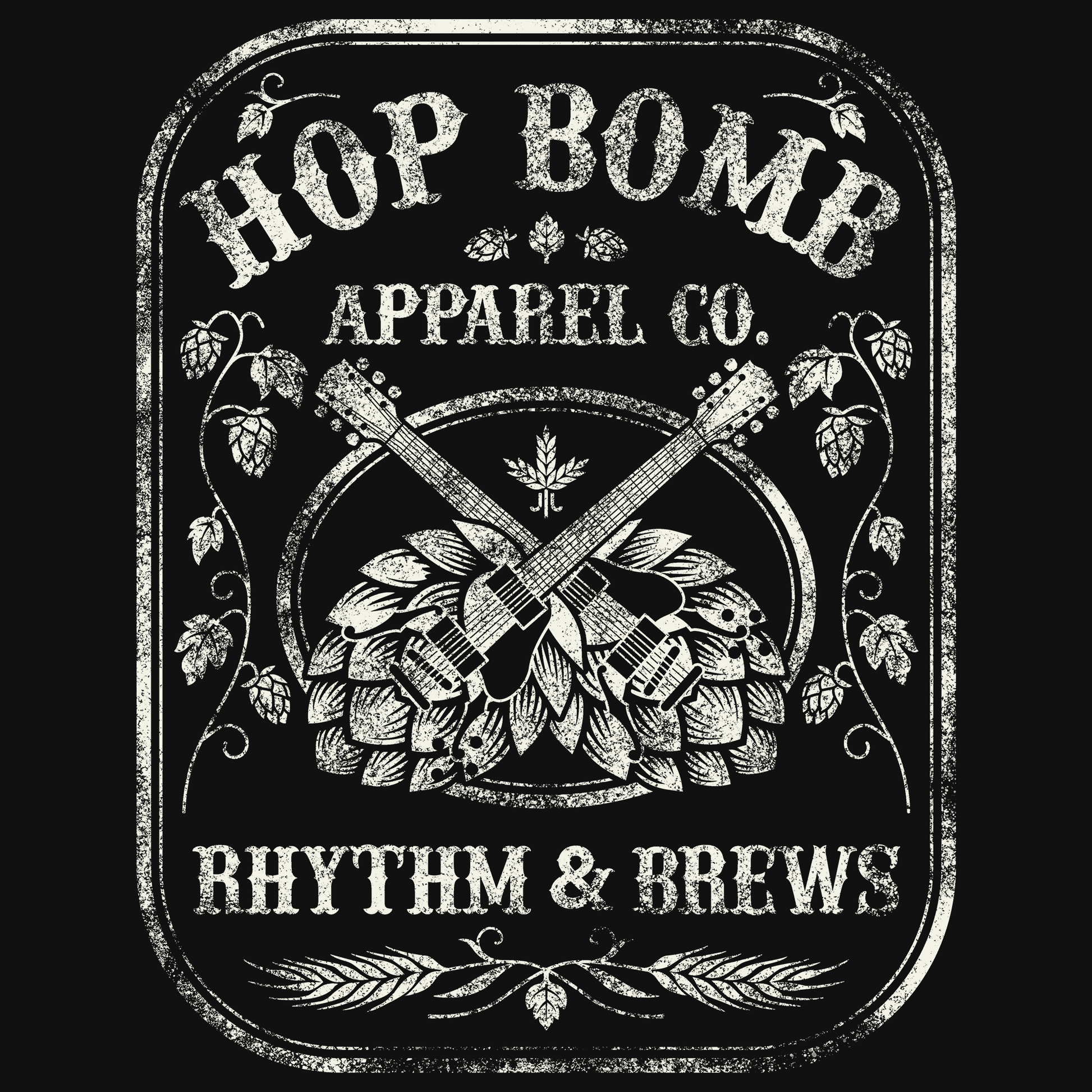 Vintage music-inspired graphic for craft beer lovers, live music fans, and concert goers