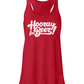 Let's celebrate Beer with this women's "Hooray for Beer" flowy racerback tank top. Hand printed in Canada.